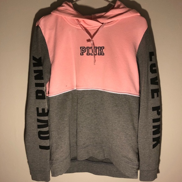 the brand pink hoodies